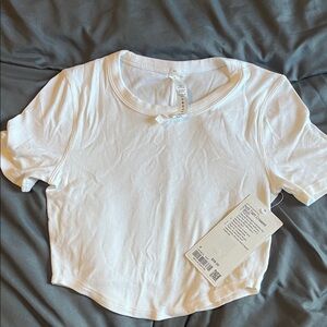 Lululemon Hold Tight Cropped T shirt